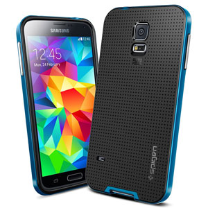 Spigen SGP Neo Hybrid Case for Samsung Galaxy S5 - Blue