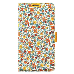 Zenus Liberty of London Galaxy S5 Diary Case - Orange Meadow