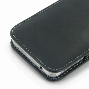 PDair Samsung Galaxy S5 Leather Vertical Pouch Case with Belt Clip 