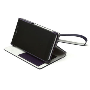 Zenus Prestige Minimal Diary for Sony Xperia Z2 - Purple