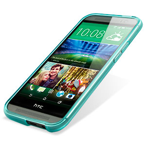 FlexiShield Skin for HTC One M8 - Light Blue