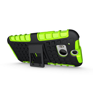 Funda para el HTC One M8 ArmourDillo Hybrid Protective - Verde
