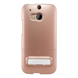 Seidio SURFACE HTC One M8 Case with Metal Kickstand - Gold