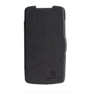 Nillkin HTC Desire 500 Leather Style Flip Case - Black