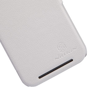 Nillkin Fresh Faux Leather HTC One M8 View Case - White