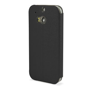 Pudini Flip and Stand HTC One M8 Case - Black