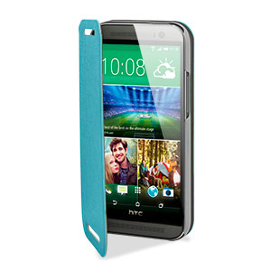 Pudini Flip and Stand HTC One M8 Case - Blue