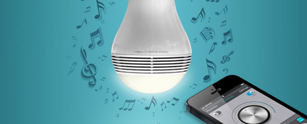 MiPow Playbulb Bluetooth Speaker Smart Bulb