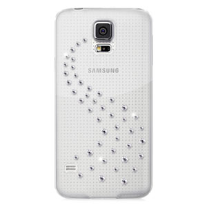 Bling My Thing Milky Way Galaxy S5 Diamante Case - Crystal