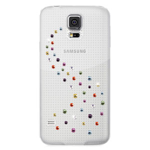 Bling My Thing Milky Way Collection Galaxy S5 Case - Cotton Candy