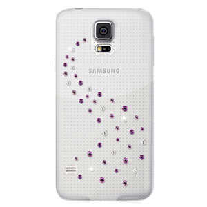 Coque Samsung Galaxy S5 Bling My Thing Collection Milky Way - Rose