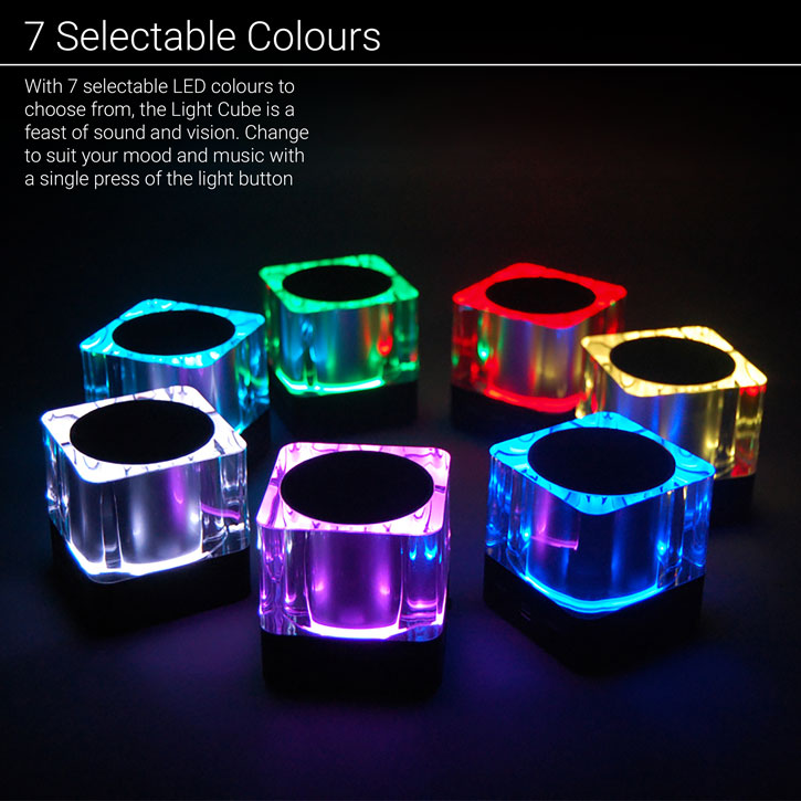 Olixar Light Cube Portable Bluetooth Speaker