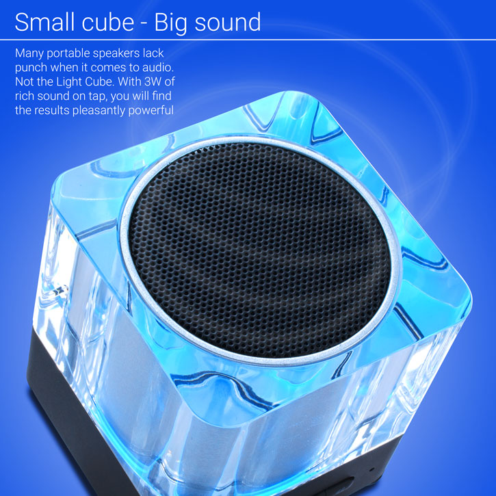 Olixar Light Cube Portable Bluetooth Speaker