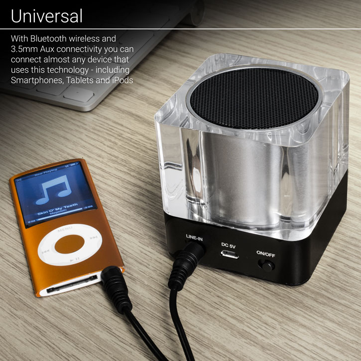 Olixar Light Cube Portable Bluetooth Speaker