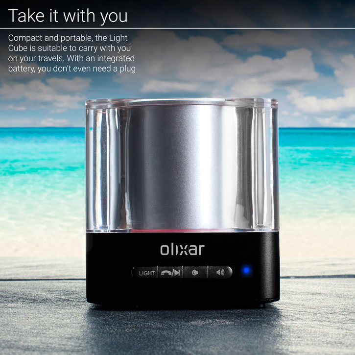 Olixar Light Cube Portable Bluetooth Speaker