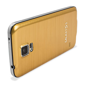 Replacement Aluminium Metal Samsung Galaxy S5 Back Cover - Gold