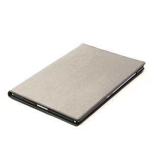 Zenus Sony Xperia Z2 Tablet Metallic Diary Stand Case - Silver