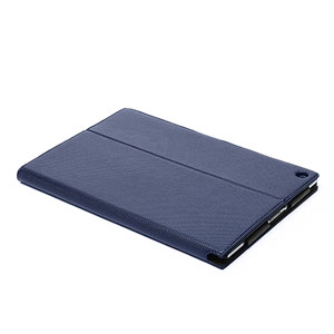 Zenus Sony Xperia Z2 Tablet Metallic Diary Stand Case - Navy