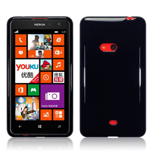 FlexiShield Nokia Lumia 625 Gel Case - Black