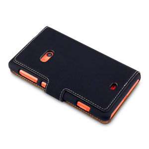 Custodia Libro Per Nokia Lumia 625 In Classy Nero - Con Vani Di Carte Funzione Stand E Chiusura Magnetica Portafoglio Cover Case Wallet Book Etui Protezione De 115864
