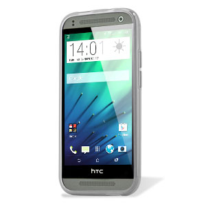 FlexiShield HTC One Mini 2 Gel Case - Frost White