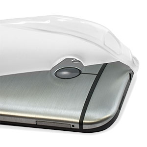 FlexiShield HTC One Mini 2 Gel Case - Frost White