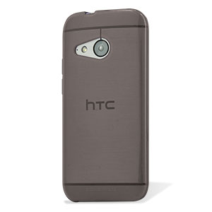 FlexiShield HTC One Mini 2 Gel Case - Smoke Black