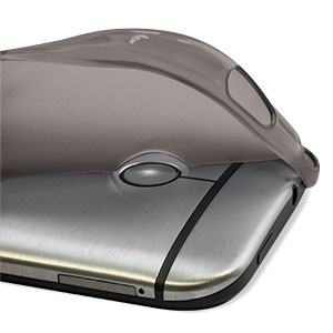 FlexiShield HTC One Mini 2 Gel Case - Smoke Black