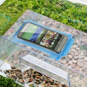 DiCAPac Universal Waterproof Case for Smartphones up to 5.7 inch - Blue