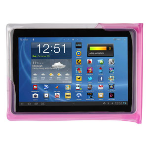 Funda DiCAPac Universal Waterproof para tabletas hasta 10"- Rosa