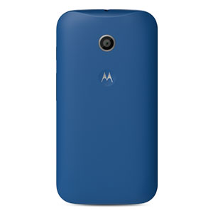 Official Motorola Moto E Shell Replacement Back Cover - Royal Blue