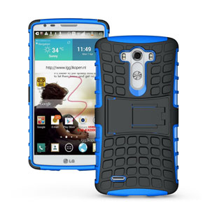 ArmourDillo Hybrid LG G3 Protective Case - Blue