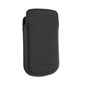 BlackBerry 9720 Leather Pocket - Black