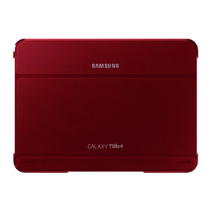 Official Samsung Galaxy Tab 4 10.1 Book Cover - Plum Red