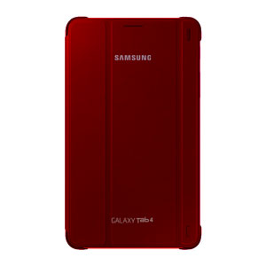 Official Samsung Galaxy Tab 4 7.0 Book Cover - Plum Red
