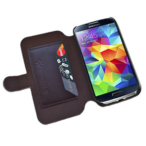 Create And Case Samsung Galaxy S5 Book Case - Grandma's Quilt