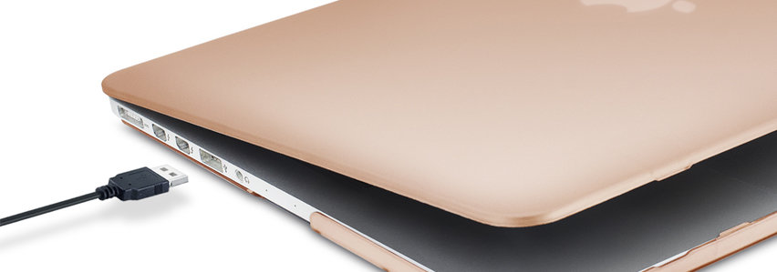 Olixar ToughGuard MacBook Pro Retina 13 inch Case (2012-2015) - Gold