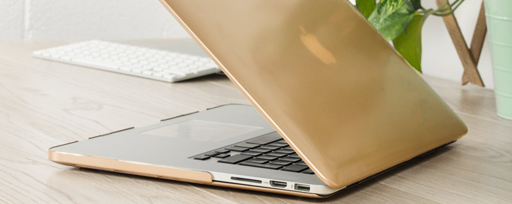 Funda MacBook Pro Retina 15" ToughGuard - Oro Champán
