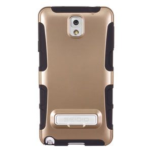 Seidio DILEX Samsung Galaxy Note 3 Case with Kickstand - Gold