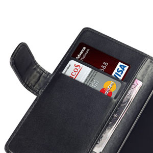 Adarga Huawei Ascend P7 Wallet Case - Black