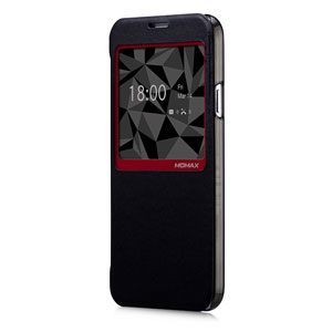 Momax Samsung Galaxy S5 Flip View Case - Black