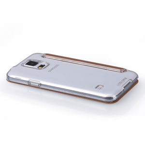 Momax Samsung Galaxy S5 Flip View Case - Gold