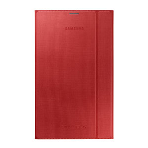 Official Samsung Galaxy Tab S 8.4 Book Cover - Glam Red