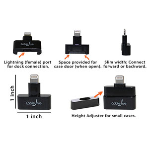 Extension de dock Lightning CableJive dockStubz