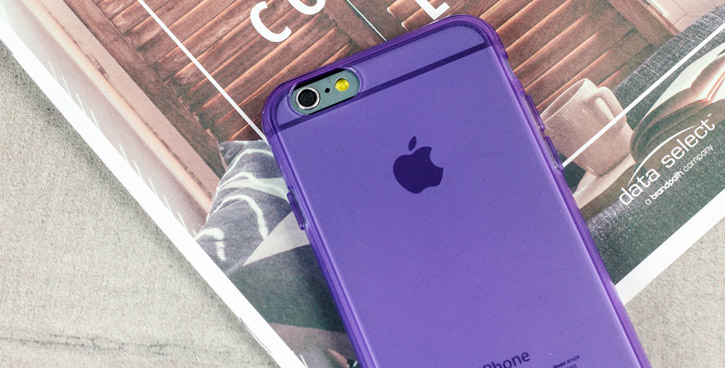 Coque iPhone 6S / 6 FlexiShield en gel – Violette