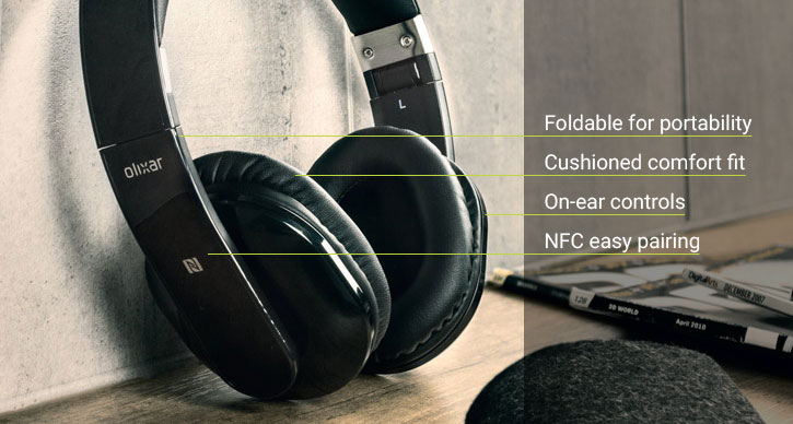 Olixar X2 Pro Bluetooth Stereo Headphones