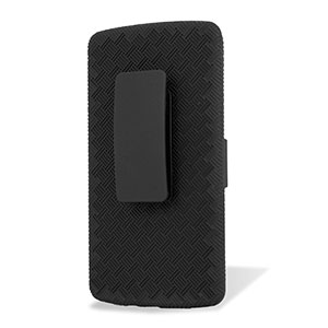 Encase Mesh LG G3 Tough Case & Holster/Belt Clip - Black