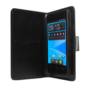 STK Universal 5 inch Smartphone Wallet Case - Black
