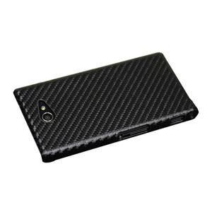 Twilled Back Sony Xperia M2 Case - Black