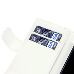 Adarga Sony Xperia Z Wallet Case - White